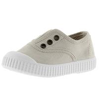 victoria 1915 Unisex Canvas Plimsoll Drec & Elastic & Reinforced Toe 106627 for Kids Hielo 23