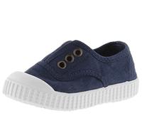 victoria 1915 Unisex Dyed Canvas Trainers DREC & Central Elastic & Reinforced Toe 106627 for Kids Marino 31