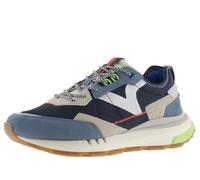 victoria 1985 Basket Unisex Wing EVO Nylon & Pieces Color & Suede & Retro Logo 8811100 for Adult, navy, 11.5 UK