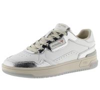 victoria 1985 C80 Leather Low-Top Trainers & Metallic Pieces & Retro Logo 8800121 for Women Plata 39