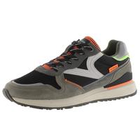 victoria 1985 LEGGERA Nylon Low-Top Trainers & Color & Split Leather Pieces & Retro Logo 8802112 for Men