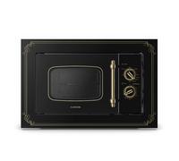 Victoria 20 built-in microwave, 20 l, 800 W, grill: 1000 W, black