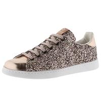 victoria Tenis Glitter Low Tennis & Metallic Details & Matching Laces 112558 for Women ROSA 41