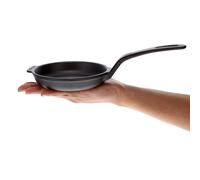 Victoria 4-Inch Cast Iron Skillet, Pre-Seasoned Cast Iron Frying Pan with Long Handle, Made in Colombia