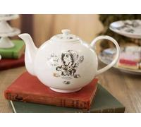 Victoria And Albert Alice In Wonderland Fine China Large Teapot 1.1 Litre Boxed