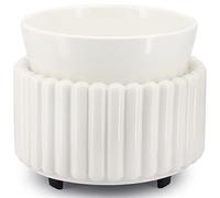 VICTORIA AROMA Ceramic Wax Melt Warmer 3-in-1 Candle Wax Warmer for Scented Wax Melter Electric Fragrance Wax Burner for Home Office Bedroom Gift & Decor…