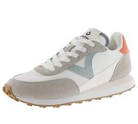 victoria Astro Nylon Low Tennis & Contrast Pieces & Serrated Sole 1138100 for Women Celeste 37