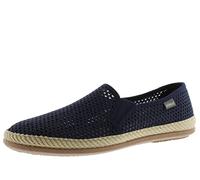 victoria Bamba André Mesh Espadrilles & Side Elastics & Textile Braid 520031 for Men Marino 42