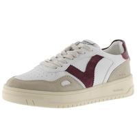 victoria Basket Unisex Seoul Skin Effect & Pieces Color & Suede 1257136 for Adult, burgundy, 7 UK