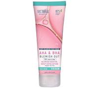 Victoria Beauty Blemish Out Clay Mask with Green Tea - Deep Cleanse Pore Minimizer with Salicylic, Lactic and Glycolic Acid, Tea Tree Oil and Zinc - For Oily Skin - 87% Natural, Vegan