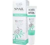 Victoria Beauty Snail Extract Eye Contour Cream, 15 mL, Revitalizing with 10% Energizing Complex, Asian Rituals