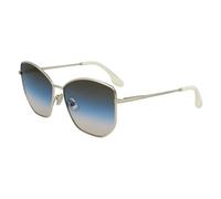 Victoria Beckham 225s Woman Sunglasses Silver Bright Yellow/CAT3 Woman