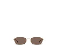 Victoria Beckham Eyewear rectangular-frame sunglasses - Gold One Size