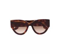 Victoria Beckham Eyewear tortoiseshell-effect cat-eye sunglasses - Brown 55
