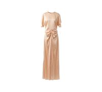 Victoria Beckham Isabella pleated crew-neck maxi dress - Pink 6-8-10-12-14