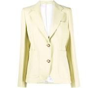 Victoria Beckham single-breasted blazer - Green 8-12