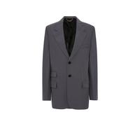 Victoria Beckham step collar tailored blazer - Grey 6-8