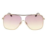 Victoria Beckham VB132S 707 Gold/Pink Yellow 61 Gradient