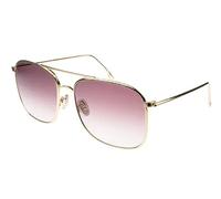 Victoria Beckham VB202S 712 Gold/Burgundy 59 Gradient