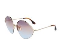 Rectangular Metal Frame Sunglasses - female - Victoria Beckham - Sunglasses - Yellow - ONE SIZE - Accessories ONE SIZE