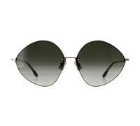 Victoria Beckham Vb220s-713 Woman Sunglasses Golden Women