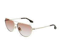 Victoria Beckham Vb221s-725 Woman Sunglasses Golden Woman