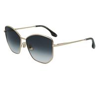 Victoria Beckham VB225S 701 Men's Sunglasses Gold Size 59