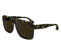 VICTORIA BECKHAM VB671S 012 BLACK YELLOW HAVANA 59/14/140 FEMALE Sunglasses