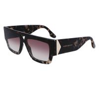 Victoria Beckham Woman VB651S 062 Sunglasses Acetate Havana Brown Squared Normal Photochromatic