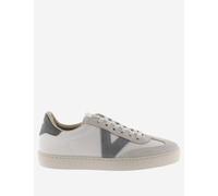 Victoria Berlin Ciclista Leather Trainers Grey Mix