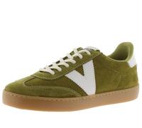 victoria Berlin Ciclista Split Leather Low-Top Trainers & Pieces in Contrast & Caramel Sole 1126218 for Women Oliva 38