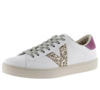 Victoria Berlin Split Womens Fashion Trainers in White Fuchsia - 5 UK