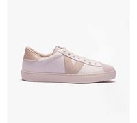 Victoria BERLIN LEATHER & SPLIT Womens Trainers White/Nude - UK 5
