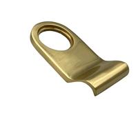 Victoria Brass Cylinder Pull Handle, 90mm Length, Single Pack