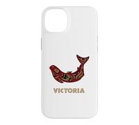 Victoria British Columbia Native Fisherman Salmon BC Canada Case for iPhone 14 Plus