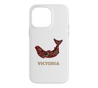 Victoria British Columbia Native Fisherman Salmon BC Canada Case for iPhone 14 Pro Max