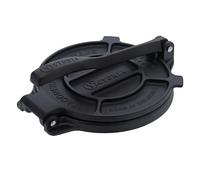 Victoria Cast Iron Tortilla Press Made in Colombia Roti Maker, Black