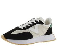 victoria Cosmos Nylon Low Tennis & Color & Split Leather Pieces & Serrated Sole 1134100 for Women GRIS 39