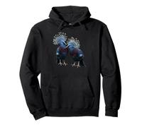 Victoria Crowned Pigeon New Guinea Exotic Bird Pullover Hoodie