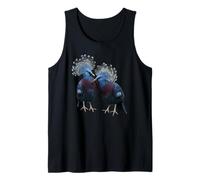Victoria Crowned Pigeon New Guinea Exotic Bird Tank Top