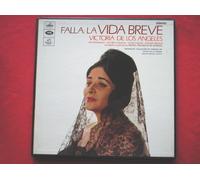 Victoria De Los Angeles - De Los Angeles, Victoria Falla La Vida Breve 2LP Angel SAN157-8 EX/EX 1966 2 LPs boxed with booklet, Orquesta Nacional de Espana conducted by Rafael Fruhbeck De Burgos
