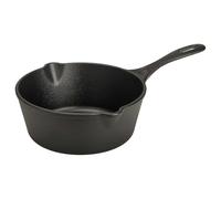 Victoria Deep Frying Pan Induction 20 cm, Enameled Cast Iron Suitable for Fire, Barbecue, Oven, Ceramic Hob, Gas, Cast Iron Skillet, Toxic Free Without PTFE and PFOA