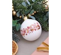 VICTORIA EGGS Hand Illustrated Twelve Days of Christmas Bauble 60mm VICTORIA EGGS Multicolor