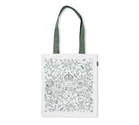 VICTORIA EGGS King Charles III Coronation Canvas Bag 43 x 38cm | Size: 43 x 38 cm VICTORIA EGGS Multicolor 43 x 38 cm