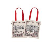 VICTORIA EGGS Royally British Canvas Bag 38 x 43cm | Size: 38 x 43 cm VICTORIA EGGS Multicolor 38 x 43 cm