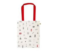 VICTORIA EGGS Simply London Canvas Bag 35 x 43cm | Size: 35 x 43 cm VICTORIA EGGS Multicolor 35 x 43 cm