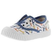 VICTORIA Elastic baby canvas sneakers 1915 Print