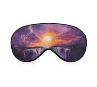 Victoria Falls Sunset Sleep Eye Mask Night Shade Cover Soft Adjustable for Travel Naps