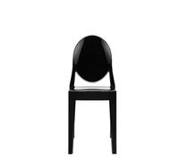 Victoria Ghost chair Kartell Opaque black glossy - 8034105781917