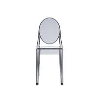 Victoria Ghost chair Kartell transparent smoke grey - 8034105780293